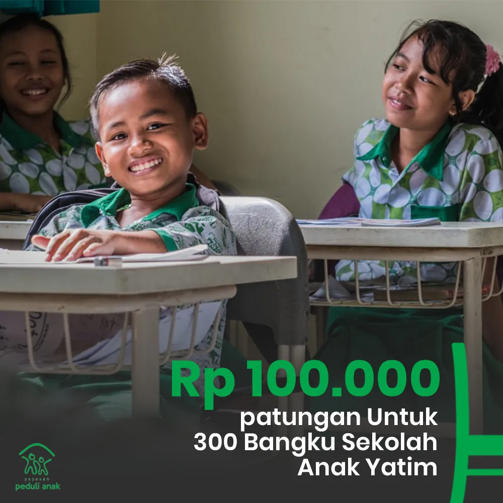Crowdfunding campaign for school desks for orphans